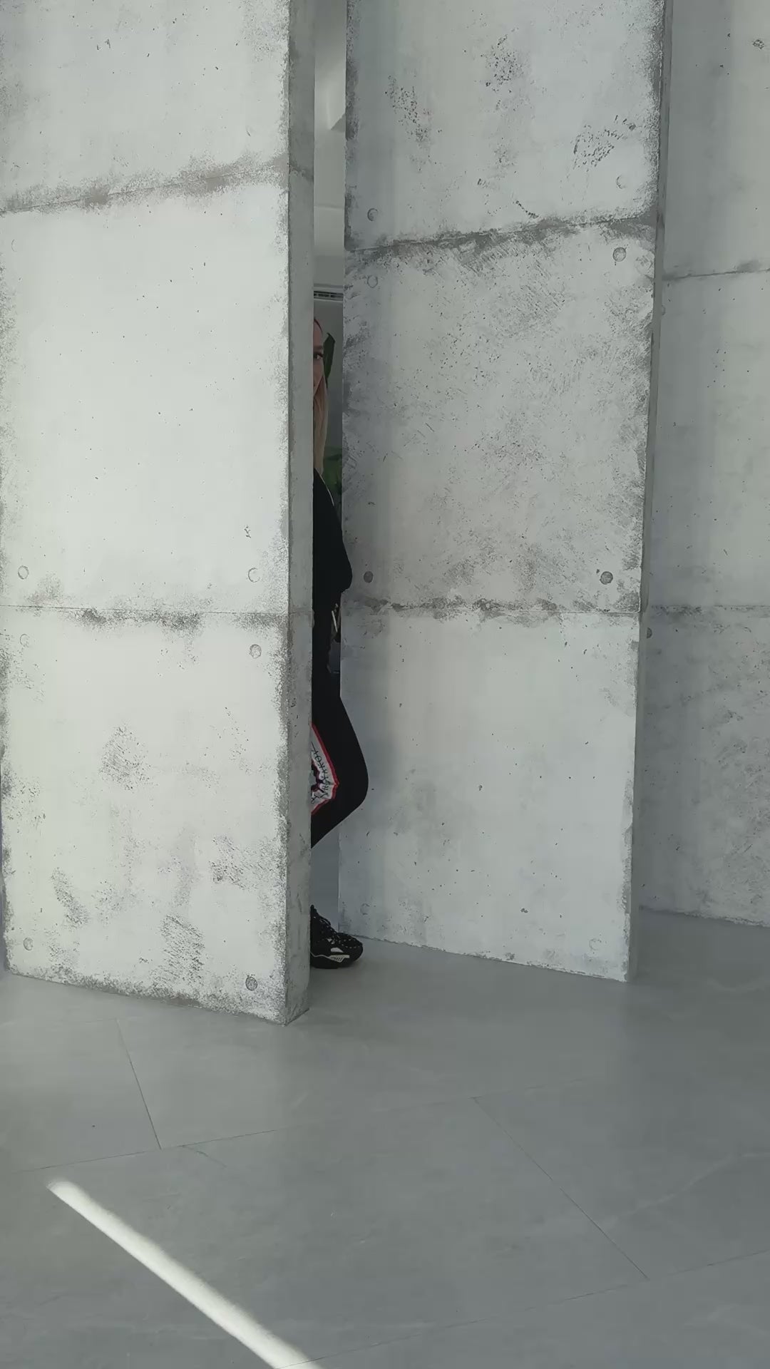 Women’s Knit Tracksuit — Stripes Black