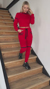Women’s Stylish Tracksuit – Brenda Red