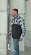 Men’s Windbreaker Scorpions — Grey/Black