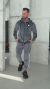 Men’s Tracksuit Tiesto – Grey Velour